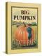 Big Pumpkin-Catherine Jones-Stretched Canvas