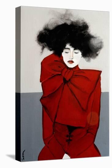 Big Red Bow, 2016-Susan Adams-Premier Image Canvas