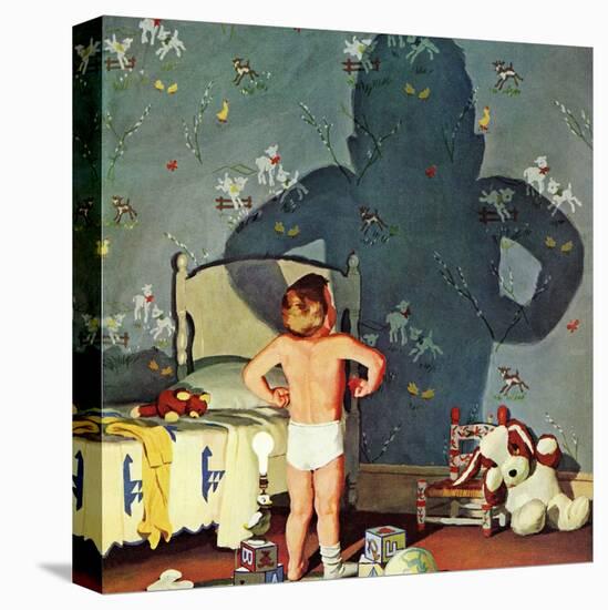 "Big Shadow, Little Boy," October 22, 1960-Richard Sargent-Premier Image Canvas