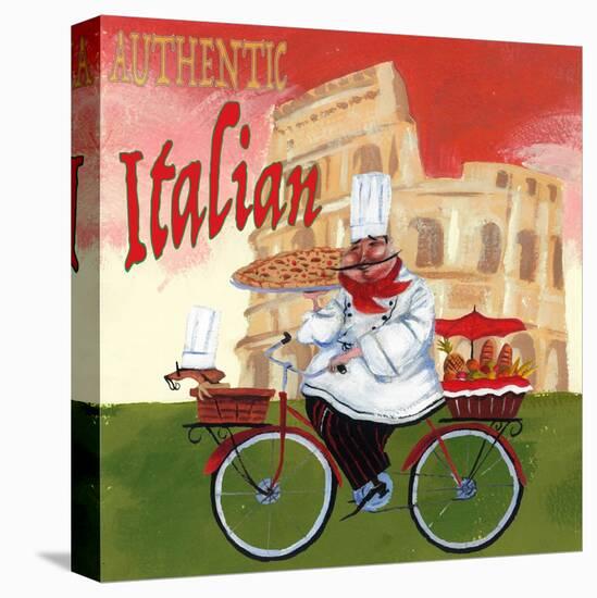 Bike Chef Colosseum Olive-Gregg DeGroat-Premier Image Canvas