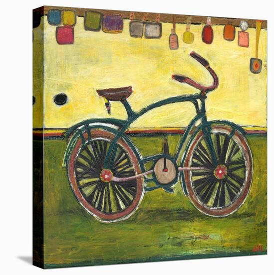 Bike Green-Jill Mayberg-Premier Image Canvas