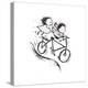 Bike Kids-Carla Martell-Premier Image Canvas