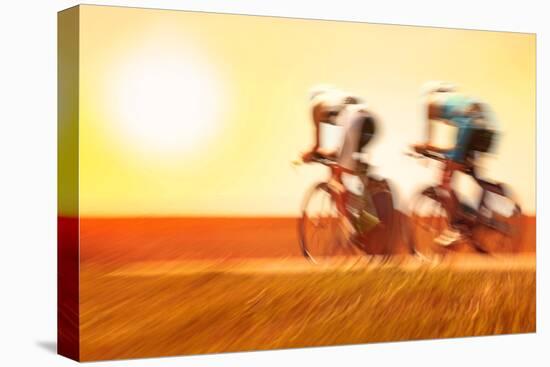 Bike Race, Motion Blur-soupstock-Premier Image Canvas