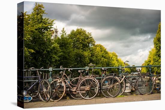 Bikes on Bridge I-Erin Berzel-Premier Image Canvas