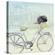 Biking Through Amsterdam-Naomi McCavitt-Stretched Canvas