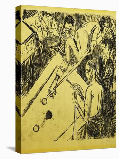 Billiard Player-Ernst Ludwig Kirchner-Premier Image Canvas