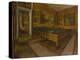 Billiard Room at Ménil-Hubert, 1892-Edgar Degas-Premier Image Canvas