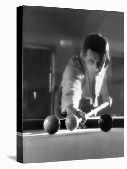 Billiards Player 1930S-null-Premier Image Canvas