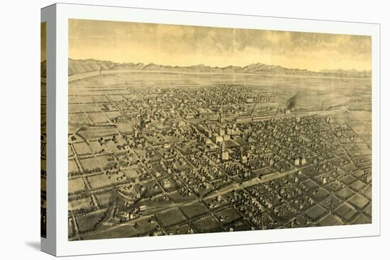 Billings, Montana. County-Seat of Yellowstone County, Circa 1904, USA, America-null-Premier Image Canvas