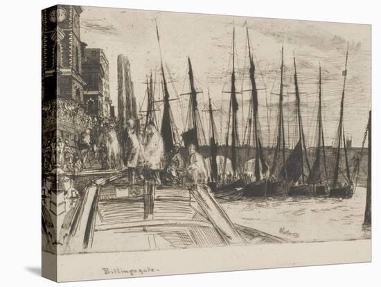 Billingsgate, 1859-James Abbott McNeill Whistler-Premier Image Canvas