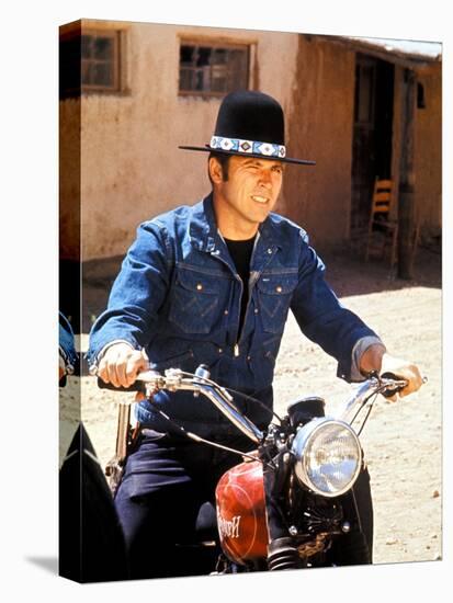 Billy Jack, Tom Laughlin, 1971-null-Stretched Canvas
