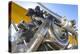 Biplane engine detail, Madras, Oregon.-William Sutton-Premier Image Canvas