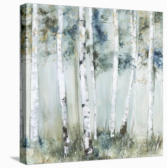 Birch Blue Forest-Allison Pearce-Stretched Canvas