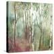 Birch in the fog I-Allison Pearce-Stretched Canvas