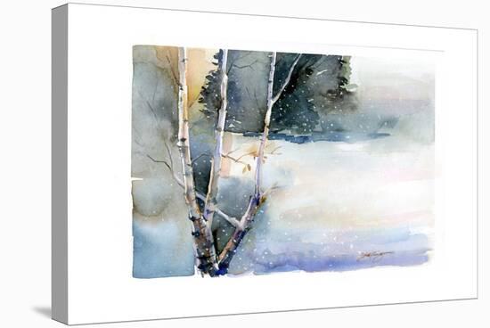 Birch in Winter, 2015-John Keeling-Premier Image Canvas