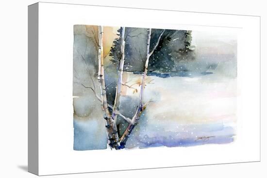 Birch in Winter, 2015-John Keeling-Premier Image Canvas