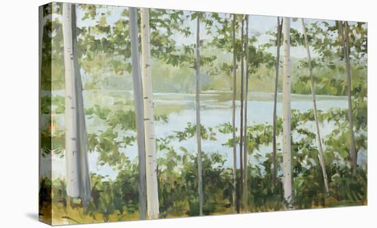 Birch Lake-Elissa Gore-Stretched Canvas