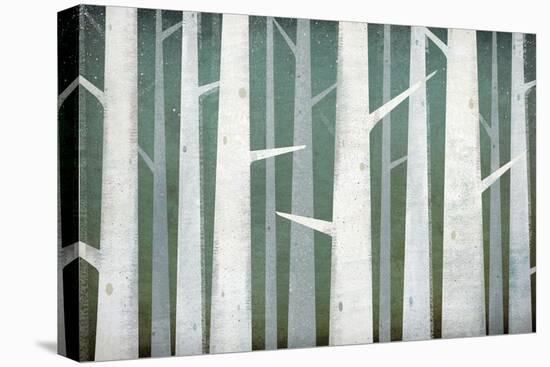 Birches Winter Woods I-Ryan Fowler-Stretched Canvas