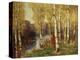 Birches-Eug?ne Boudin-Premier Image Canvas