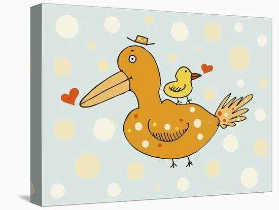 Bird and Baby-Carla Martell-Premier Image Canvas