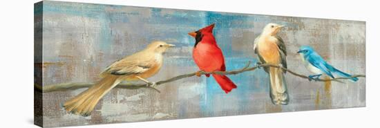 Bird Gossip-Danhui Nai-Stretched Canvas