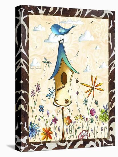 Bird House 1-Megan Aroon Duncanson-Premier Image Canvas