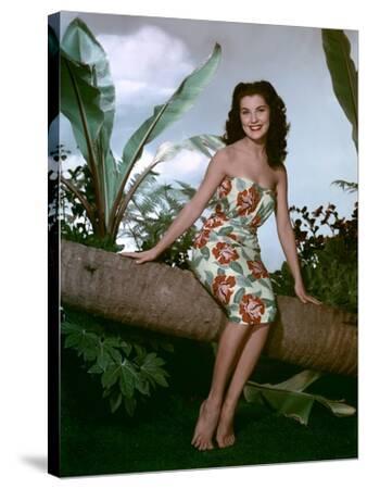 'BIRD OF PARADISE, 1951 directed by DELMER DAVES Debra Paget (photo