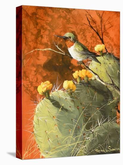 Bird on a Cactus-Trevor V. Swanson-Premier Image Canvas