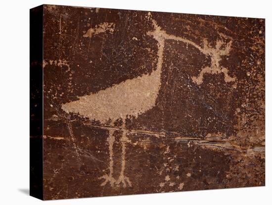 Bird Petroglyph, Petrified Forest National Park, Arizona, United States of America, North America-James Hager-Premier Image Canvas