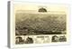 Bird's Eye View of Cheyenne, Wyo., County Seat of Laramie Co. 1882, USA, America-null-Premier Image Canvas