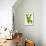 Bird's Nest Fern Watercolor Leaves-null-Stretched Canvas displayed on a wall