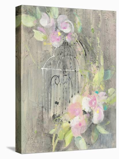 Birdcage Floral II-Albena Hristova-Stretched Canvas