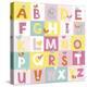 Birdie Alphabet-Lesley Grainger-Stretched Canvas