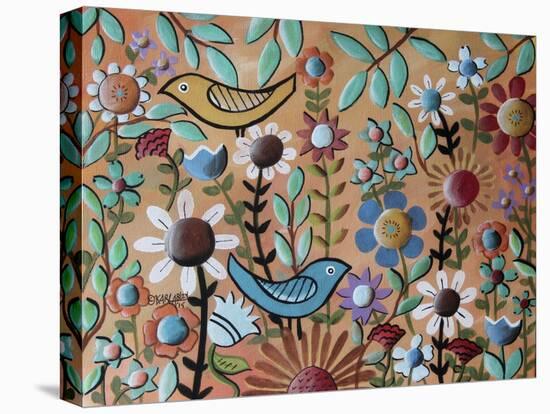 Birds and Flowers 1-Karla Gerard-Premier Image Canvas