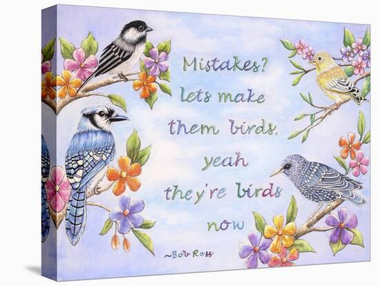 Birds and Flowers Quote-Michelle Faber-Premier Image Canvas