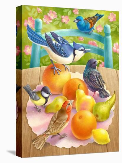 Birds and Fruits-Olga Kovaleva-Premier Image Canvas