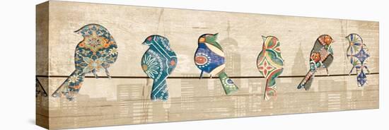 Birds on a Wire Mate-Piper Ballantyne-Stretched Canvas