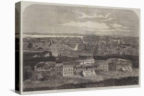 Birdseye View of the City of Washington, with the Capitol in the Foreground-George Henry Andrews-Premier Image Canvas