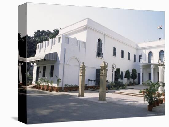 Birla House, in the Grounds of Which Mahatma Gandhi was Assassinated, Delhi, India-John Henry Claude Wilson-Premier Image Canvas