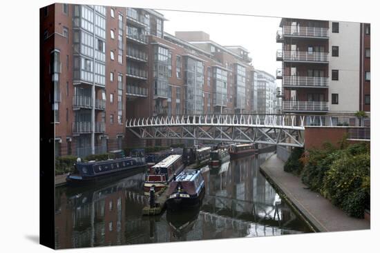 Birmingham Canal Navigations (BCN), Birmingham, West Midlands, England, United Kingdom, Europe-Graham Lawrence-Premier Image Canvas