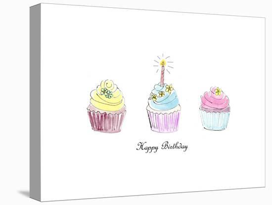 Birthday Cupcakes-Jennifer Zsolt-Premier Image Canvas