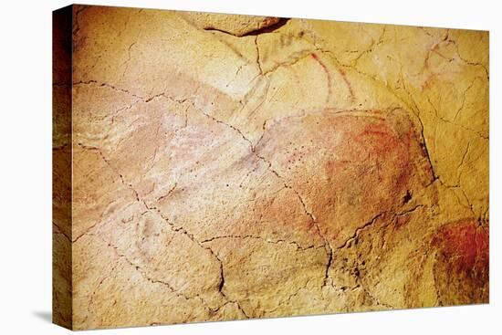 Bison, from the Caves at Altamira, C.15000 BC (Cave Painting)-Prehistoric Prehistoric-Premier Image Canvas