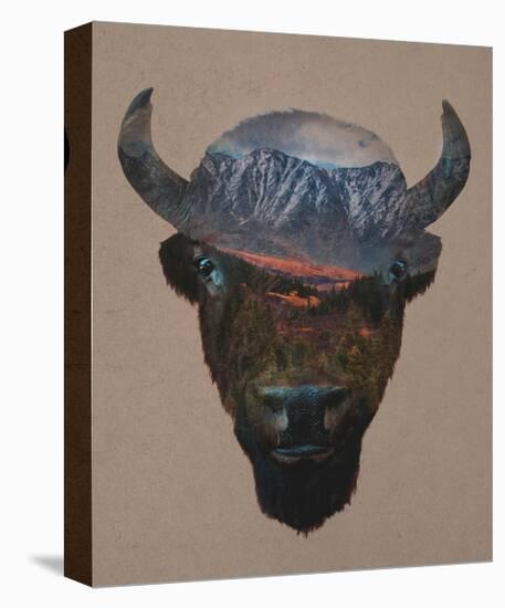 Bison Peak-Davies Babies-Stretched Canvas