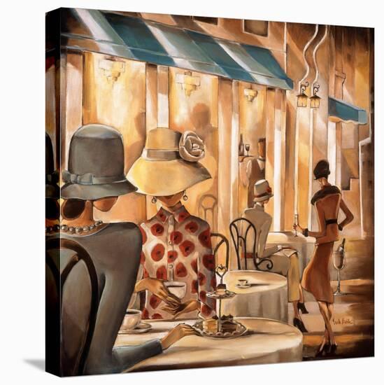 Bistro du Paradou-Trish Biddle-Stretched Canvas