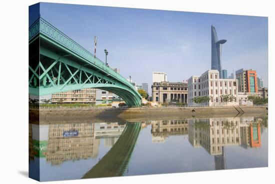 Bitexco Financial Tower and Ben Nghe River, Ho Chi Minh City, Vietnam, Indochina-Ian Trower-Premier Image Canvas