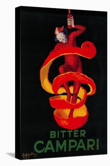 Bitter Campari Vintage Poster - Europe-Lantern Press-Stretched Canvas