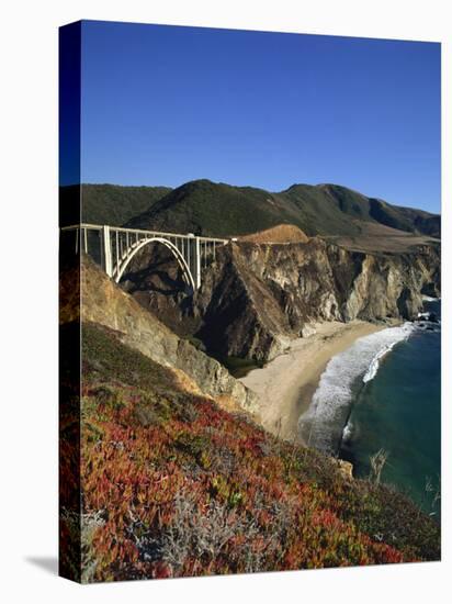 Bixby Bridge, Big Sur, California, USA-Steve Vidler-Premier Image Canvas