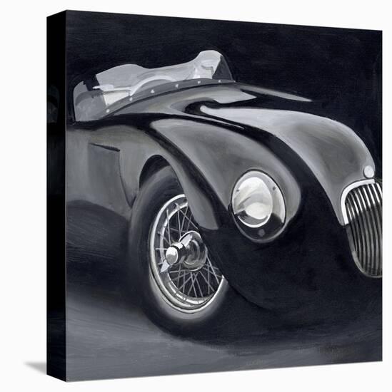Black and Chrome I-Ethan Harper-Stretched Canvas
