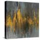 Black and Gold Abstract-Danhui Nai-Stretched Canvas