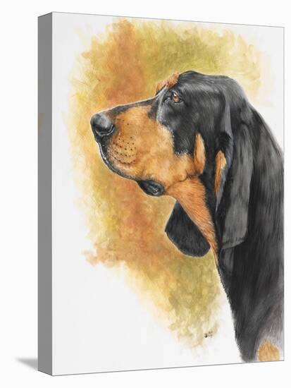 Black and Tan CoonHound-Barbara Keith-Premier Image Canvas